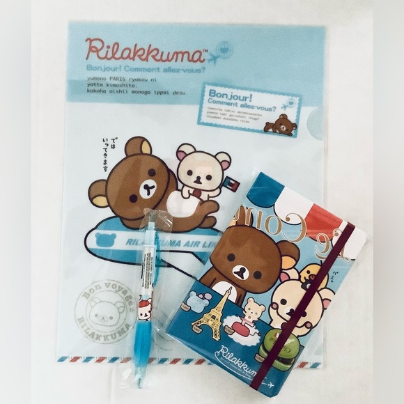 San-X Rilakkuma Stationary Set Bundle - Picture 2 of 5